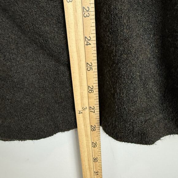 Kuhl Alfpaca Fleece Pullover Sweater Men L Dark Brown 1/4 Zip Long Sleeve Cozy - Picture 8 of 8